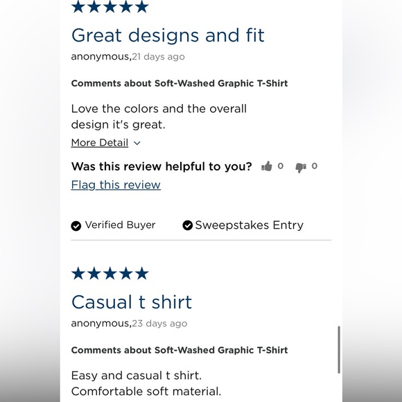 Wrangling Records Co. Old Navy Soft-Washed Graphic T-Shirt Color: Calla Liliest - Picture 6 of 7